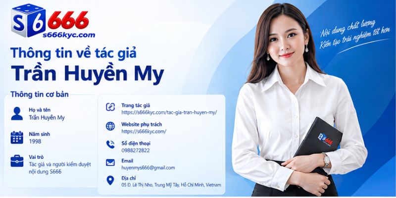 Thông tin về tác giả Trần Huyền My